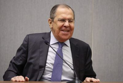 El ministro de Exteriores de Rusia, Sergei Lavrov.