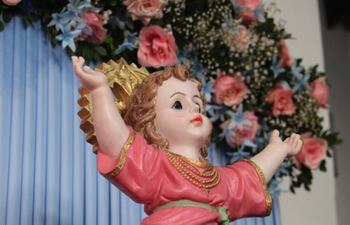 Conmemoran al Divino Niño Jesús en Tupãsy Ykuá Caacupé.