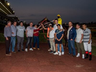 Hijo del Sol del C.H. Stud ganó en la jornada pasada.