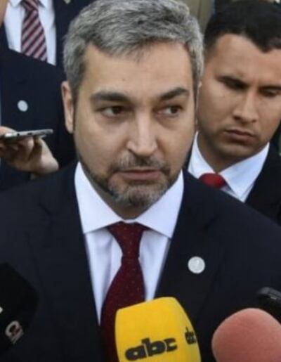 Mario Abdo, presidente. Anunció que promulgará la cesión de reserva forestal para asentamientos del Indert en Curuguaty.