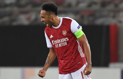 Pierre-Emerick Aubameyang, 31 años, goleador del Arsenal.