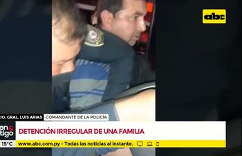 Detención irregular de una familia