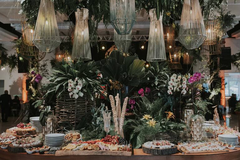 La decoración llevó el sello de Marina Ruibal con mobiliarios de la Celestina.