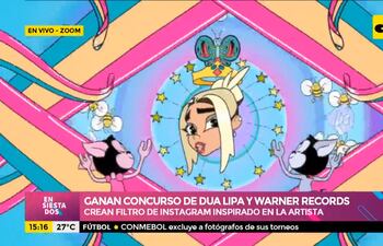 Paraguayos ganaron un concurso de Dua Lipa y Warner Records