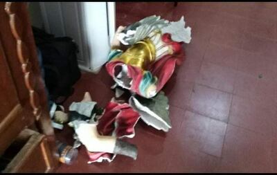 Villarrica San Miguel estatua