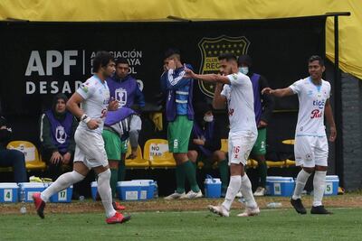 Rodrigo Ruiz Díaz, anotó el segundo de los tres tantos en la victoria de Resistencia. (APF)