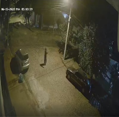 Persona que supuestamente realizó la amenaza contra Arregui.