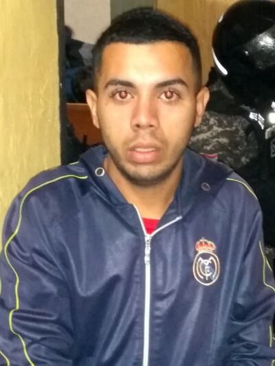 Guido Ramón Riveros, alias Moñãi, arrestado ayer.