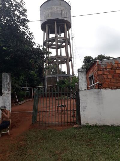 Planta de la Junta de Saneamiento del barrio Rincón de la ciudad de Ñemby