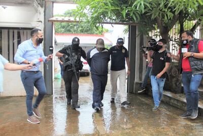 Aníbal Ramírez González fue detenido el lunes pasado durante el allanamiento de su vivienda.