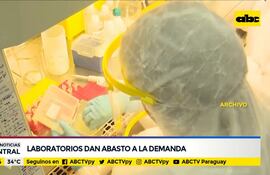 Laboratorios dan abasto a la demanda de test de Covid-19