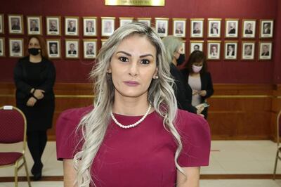 Jueza de garantías de Curuguaty, María Isabel Dávalos