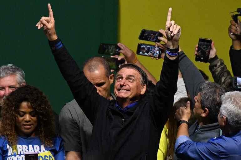 El presidente actual, Jair Bolsonaro, buscará su reelección. (AFP)