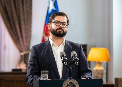 Presidente de Chile, Gabriel Boric. Foto: AFP
