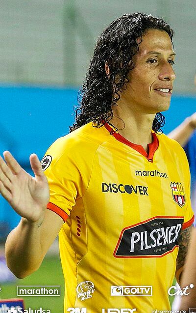 William Riveros, 28 años,  del Barcelona de Guayaquil.