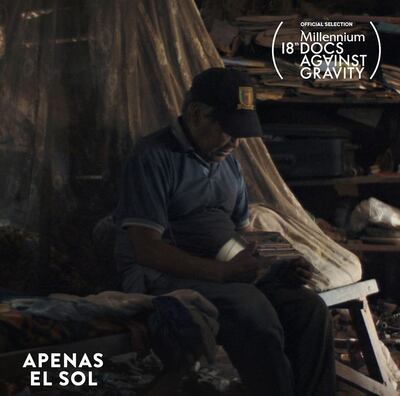 Una imagen promocional de la película "Apenas el Sol" en el festival polaco.