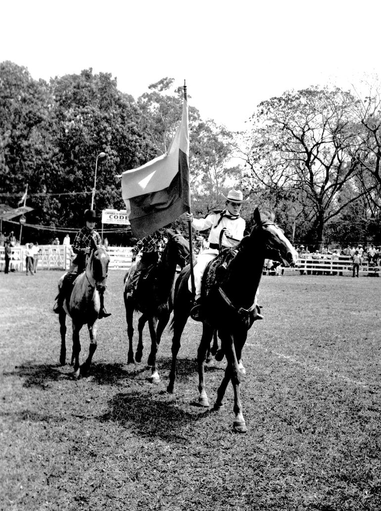 Uno de los momentos de la Expo Nacional de Ganadería en el Jardín Botánico.