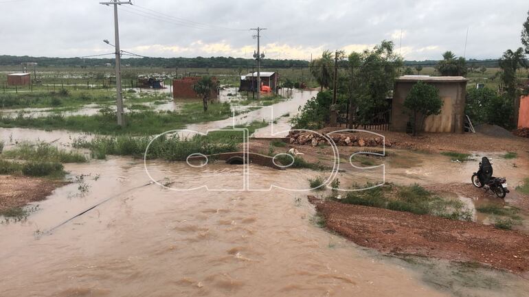 Inundación en Concepción.