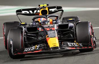 Segunda “pole position” de Sergio Pérez en la F1 y en el circuito árabe de Jeddah.