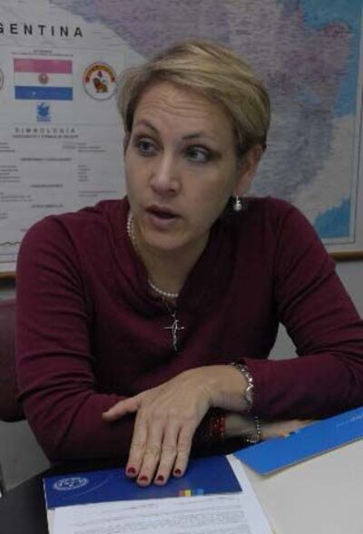 Economista, Gladys Benegas.