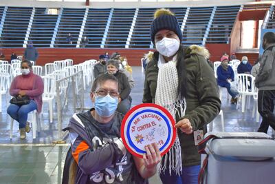 El 9% de la población guaireña ya accedió a la primera dosis de las vacunas contra el covid-19.