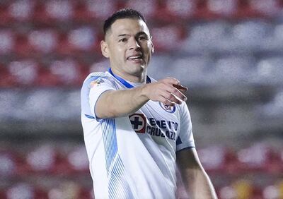 Pablo Aguilar celebra su gol ante Querétaro, que fue el número 43 en su carrera en el fútbol mexicano.