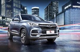 El New T4 fue presentado el lunes último en el Cadam Motor Show. La marca china ofrece lo más