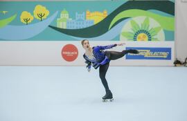 Tamara Guanes, tras el programa largo mantuvo el puesto 15 en el Mundial de Patinaje.