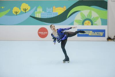 Tamara Guanes, tras el programa largo mantuvo el puesto 15 en el Mundial de Patinaje.
