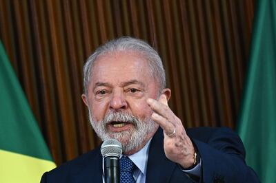 El presidente de Brasil, Luiz Inácio Lula da Silva.