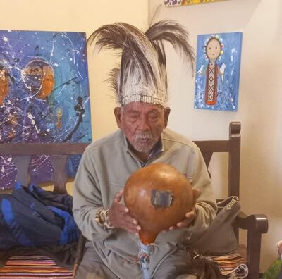 Ramón Zeballos, de 98 años de edad, es uno de los socios fundadores de la API, que hoy inicia su asamblea para elegir autoridades.