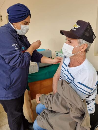 La aplicación de la segunda dosis se podrá realizar en la Gobernación del Alto Paraná, además de los hospitales distritales.