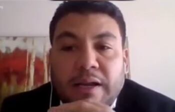 Comisionado de Venezuela Javier Troconis.