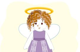 Adorno de Ángel para decorar el pesebre