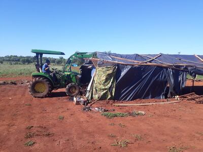 La recuperación del inmueble se ejecutó sin inconvenientes.