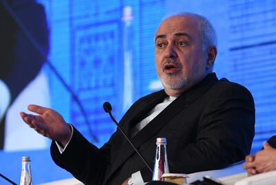 Mohammad Javad Zarif, ministro de Relaciones Exteriores de Irán.