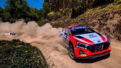 Fabrizio Zaldívar y Carlos Del Barrio cumplieron con las pruebas libres y las recorridas de los tramos para el Rally de Portugal, cuarta cita del WRC que arranca hoy con una súper especial.