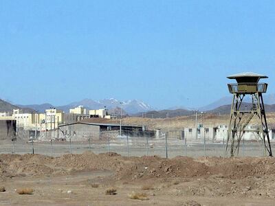 Vista de la planta nuclear de Natanz, en Irán.