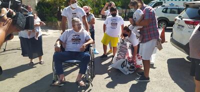 “Muy feliz, después de más de dos meses y 12 días estoy saliendo. Esta fue la lucha más difícil después de la etapa policía”, dijo el comisario Estanislao Cáceres a su salida del Rigoberto Caballero.