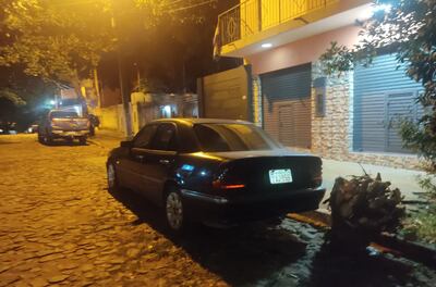 Zona en donde ocurrió el hecho en el barrio Pilar de Lambaré.