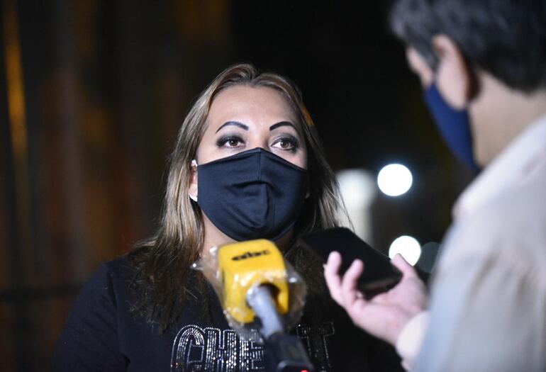 Fiscala Daysi Sánchez.