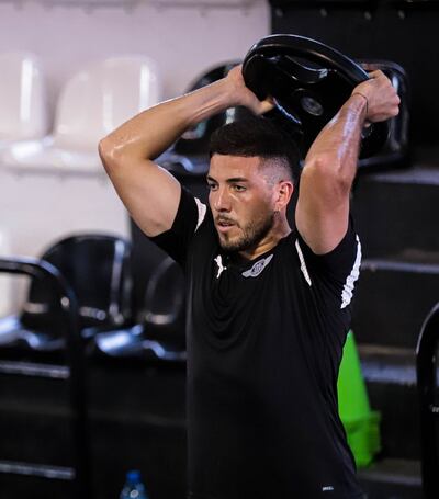 Álvaro Marcial Campuzano (27 años), volante de contención gumarelo de gran rendimiento ante Guaireña.