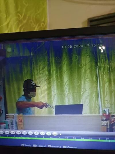 El detenido Adelio Almada Escurra sería el motochorro que asaltó una farmacia la semana pasada en CDE.