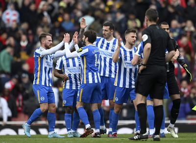 Brighton derrotó al Arsenal