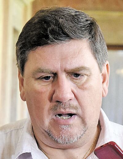 Blas Antonio Llano (PLRA - “A”), presidente de la Cámara de Senadores, que buscará su reelección en el cargo.