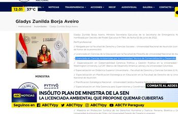 Insólito plan de Ministra de la SEN
