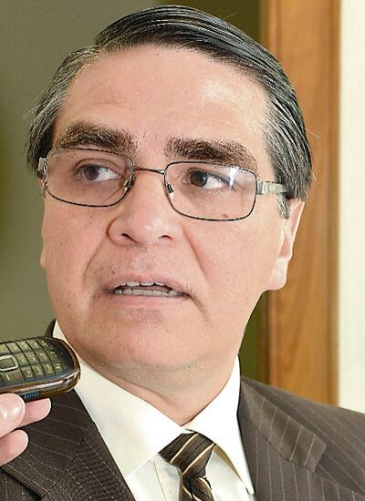 Julián López, juez penal de garantías.