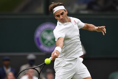 Roger Federer avanzó a la segunda ronda de Wimbledon.