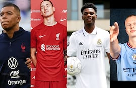Mbappé, Darwin, Tchouaméni y Haaland mueven el mercado de pases en Europa.
