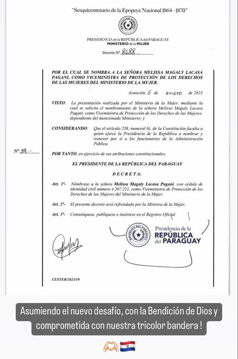 Al parecer, el presidente acostumbra a dar "premios de consuelo", a los candidatos de Fuerza Republicana que perdieron en las elecciones internas.